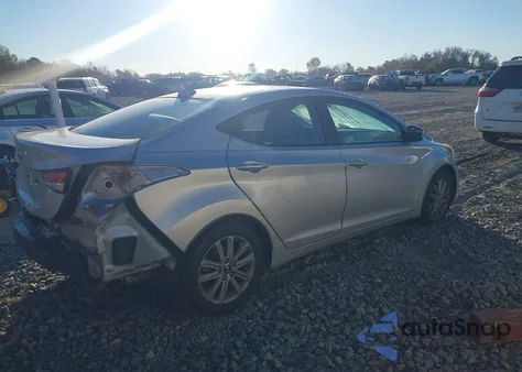 2016 Hyundai Elantra Se from USA, damaged, VIN KMHDH4AE7GU530167